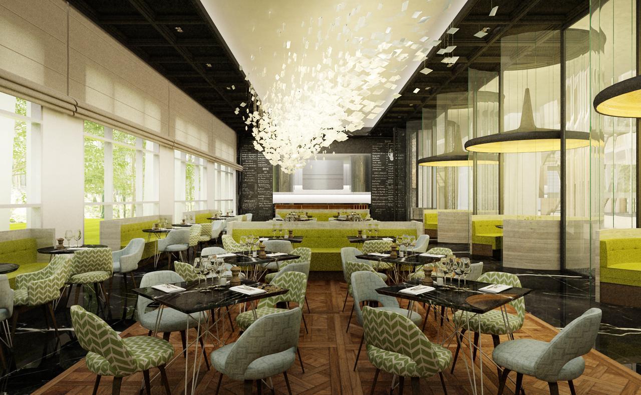 Movenpick Hotel & Convention Centre Klia Sepang Zewnętrze zdjęcie Interior of the restaurant